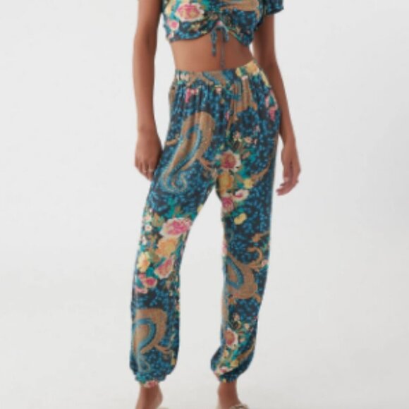 O'NEILL ELSIE PAISLEY PANTS NWT - Picture 1 of 7